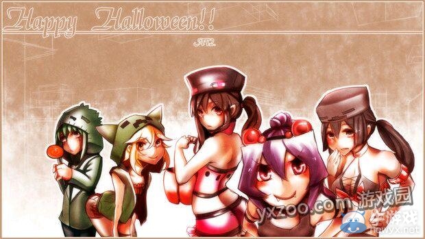 《我的世界》怪物娘化圖片 準備好手紙擼吧