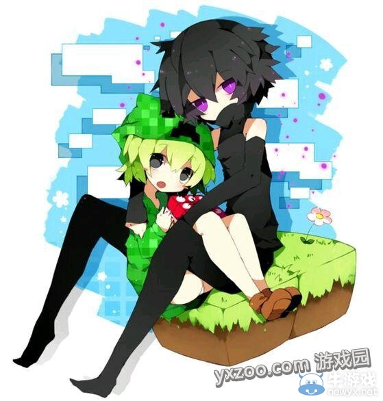 《我的世界》怪物娘化圖片 準(zhǔn)備好手紙擼吧