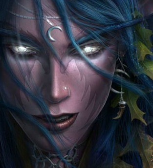 《爐石傳說》牧師皮膚泰蘭德語風