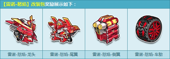 《QQ飛車》首發(fā)雷諾-怒焰改裝包 限時八折僅三天！