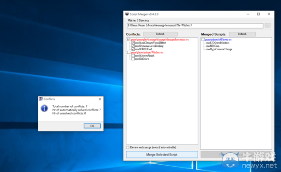 《巫師3：狂獵》MOD沖突問題解決教程