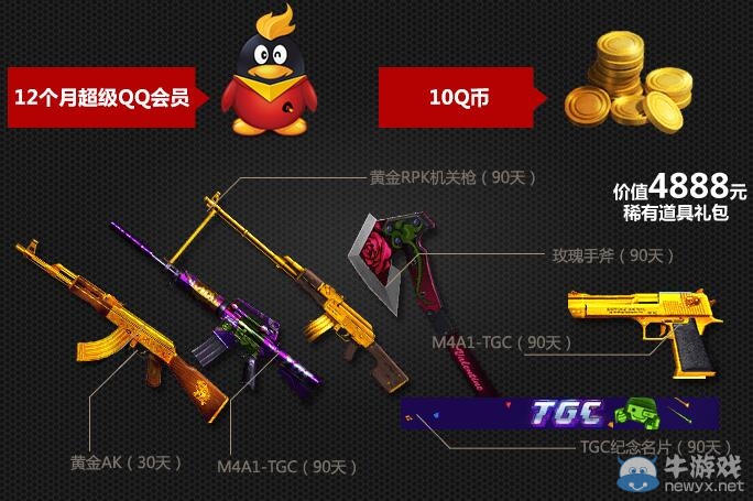 CF穿越火線TGC嘉年華售票活動