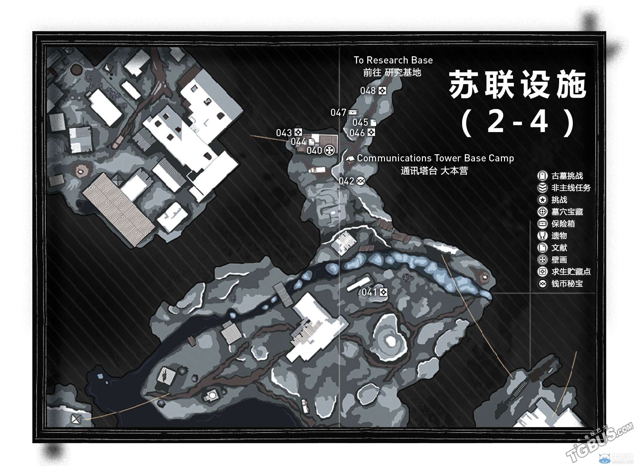 《古墓麗影：崛起》全地圖收集要素一覽