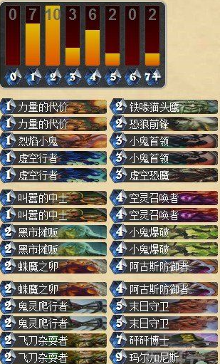 《爐石傳說》攤販惡魔園卡組