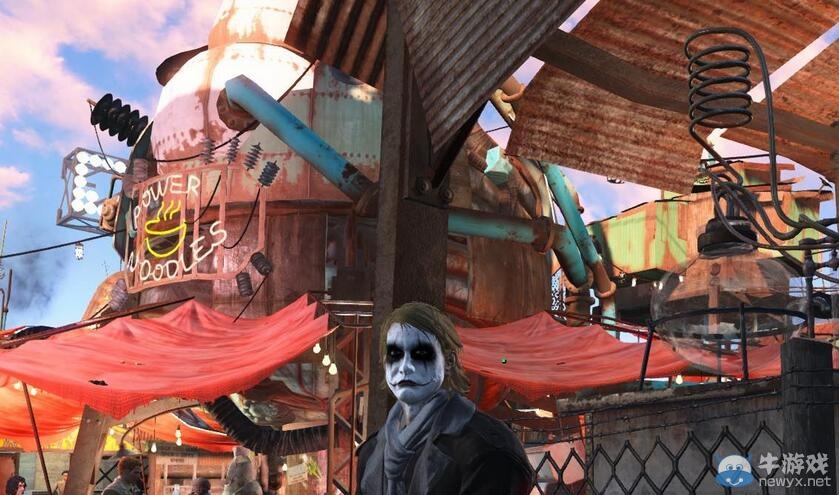 《輻射4》蝙蝠俠小丑希斯萊杰捏臉存檔使用教程