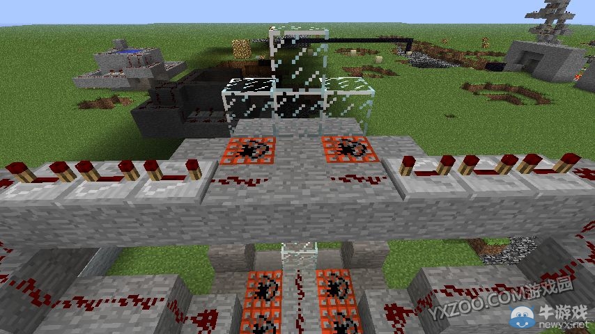 《我的世界》十字架型TNT大炮制作教程