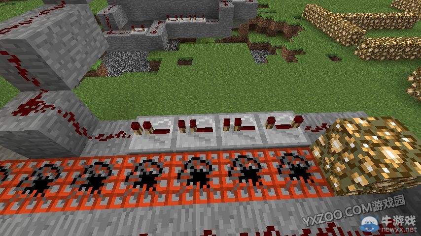 《我的世界》十字架型TNT大炮制作教程