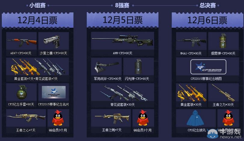 CFS2015世界總決賽活動 購票得王者之力