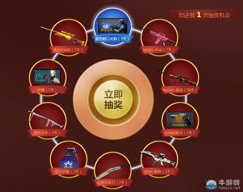 CF榮譽之戰活動 新兵老兵免費領槍