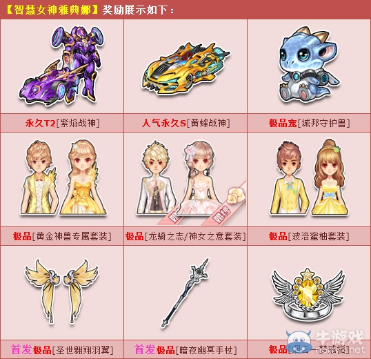 《QQ飛車》智慧女神奇幻降臨 永久T2為你圓夢(mèng)！