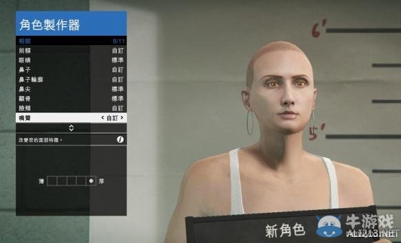 《GTA5》馬尾辮美女捏臉數(shù)據(jù)