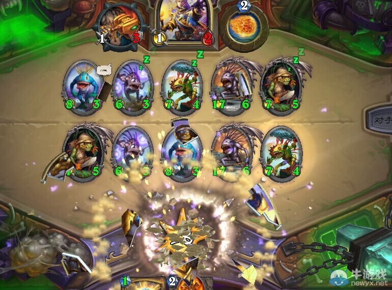 《爐石傳說》亡者魚人騎士怎么打