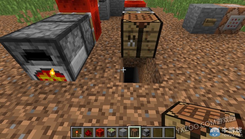 《我的世界》熔爐暗門制作圖文教程