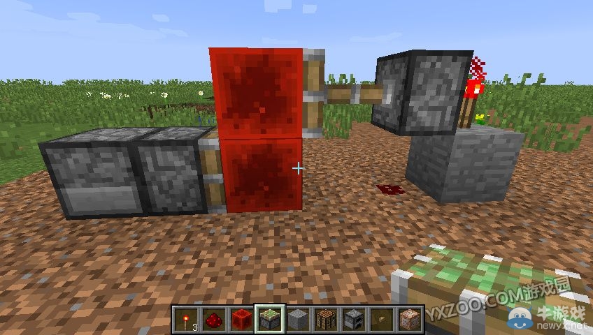 《我的世界》熔爐暗門制作圖文教程