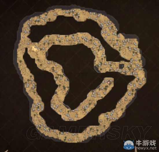 《饑荒》海難火山地圖與內(nèi)部圖文介紹