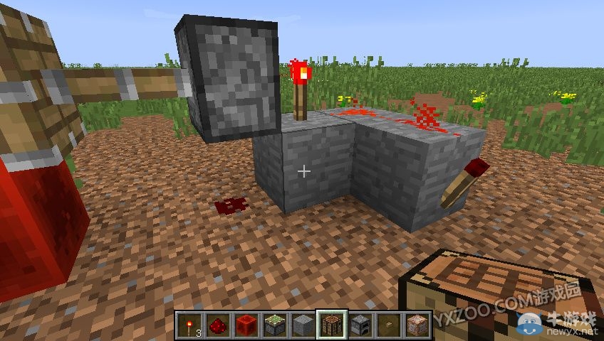 《我的世界》熔爐暗門制作圖文教程