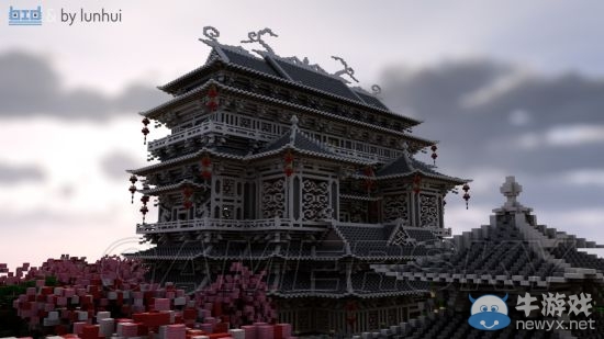 《我的世界》精美云之境建筑作品鑒賞（附存檔）