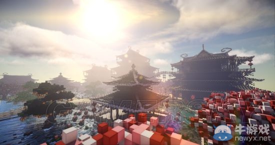 《我的世界》精美云之境建筑作品鑒賞（附存檔）