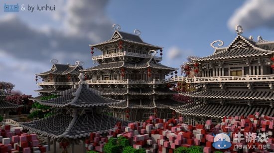 《我的世界》精美云之境建筑作品鑒賞（附存檔）