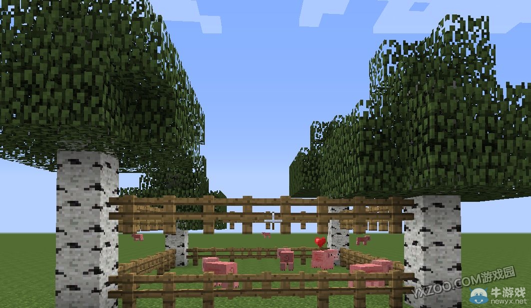 《我的世界》怎么圈養動物