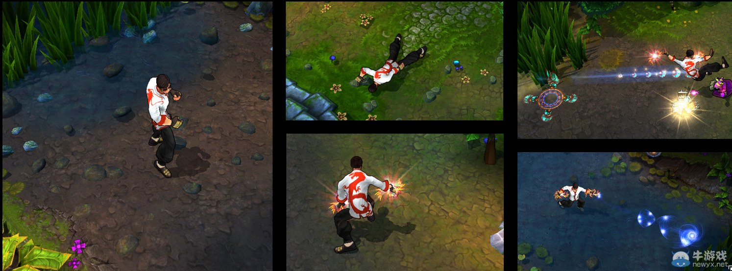 《LOL》龍年限定皮膚 龍的傳人赤雙拳