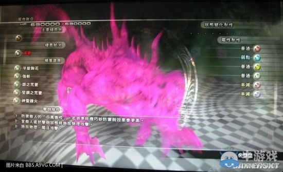 《最終幻想13：雷霆歸來》怪物圖鑒大全