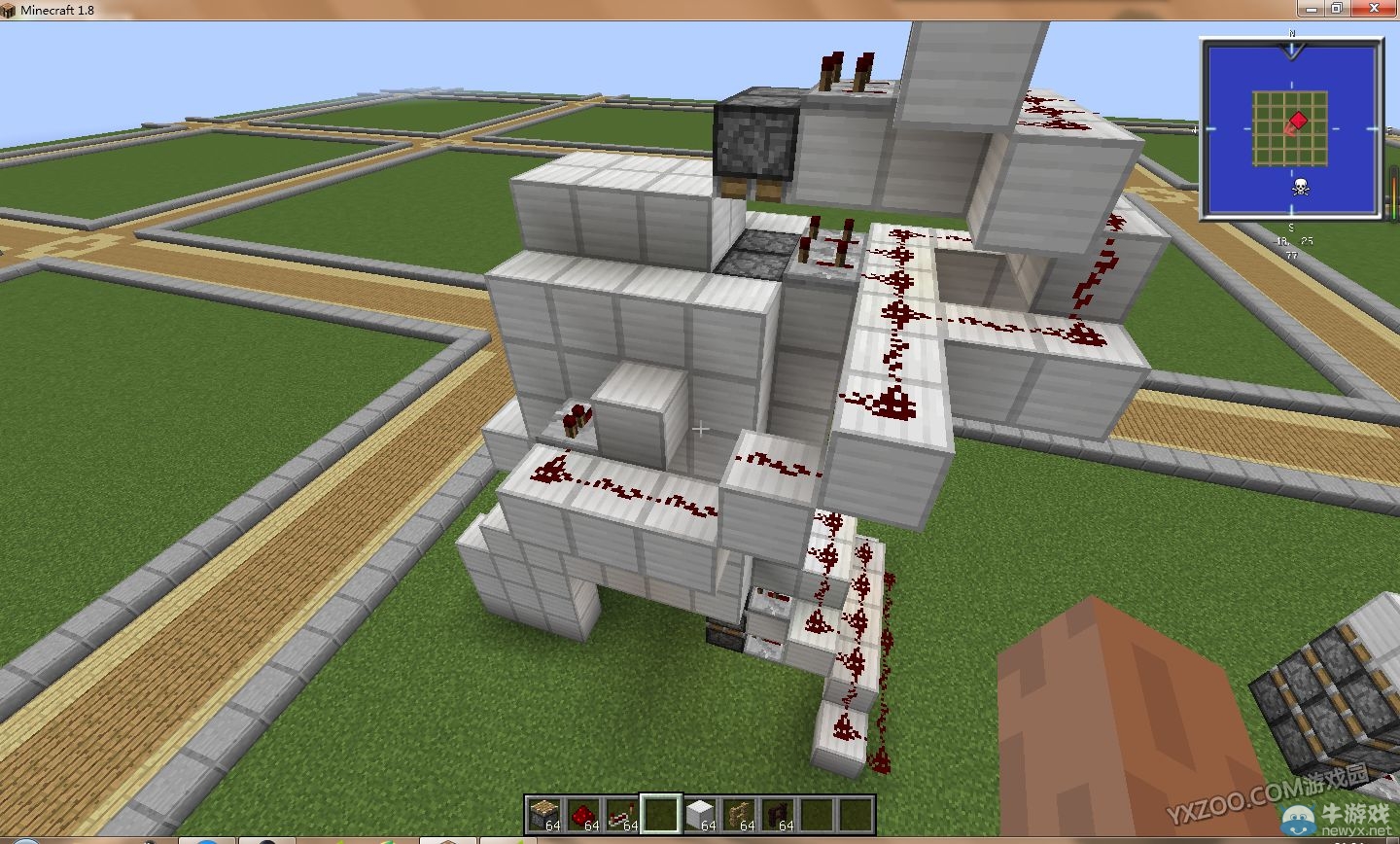 《我的世界》雙層電梯制作詳解