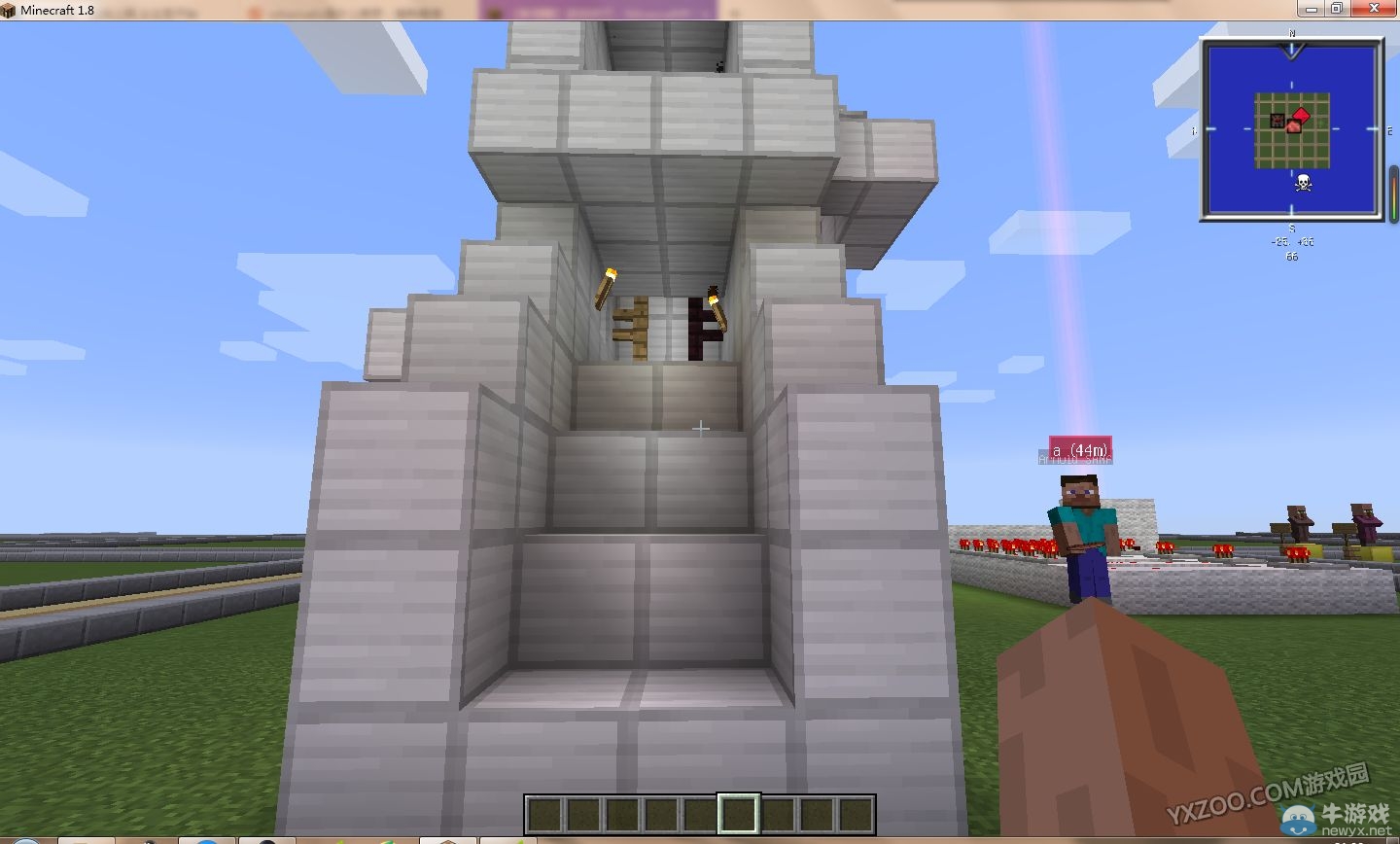 《我的世界》雙層電梯制作詳解