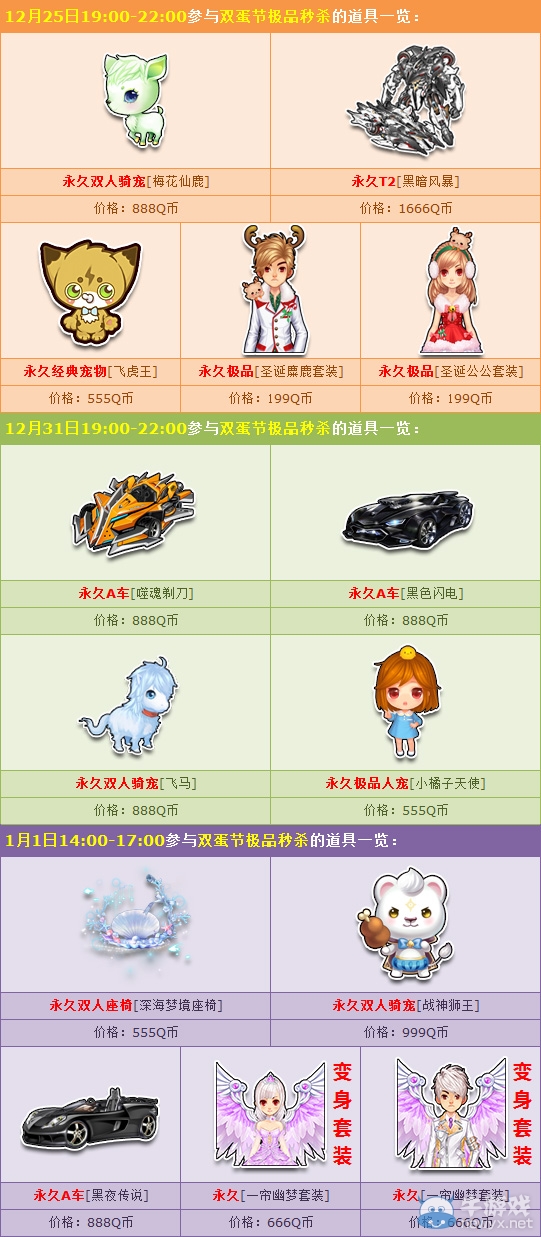 《QQ飛車(chē)》雙蛋節(jié)極品秒殺開(kāi)啟 手快有手慢無(wú)！