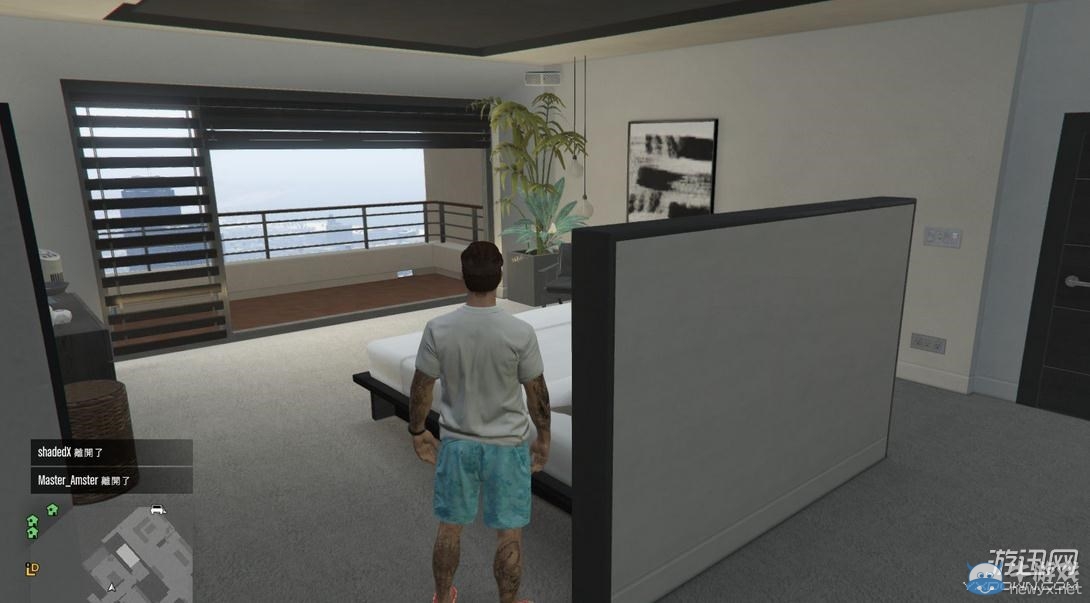 《GTA5》線上權(quán)貴天下日蝕3號(hào)閣樓黑白版裝飾圖解