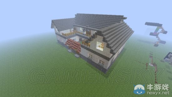 《我的世界》四合院建筑圖文教程