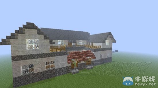 《我的世界》四合院建筑圖文教程