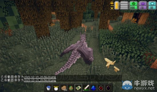 《我的世界》末影龍進化史圖片大全