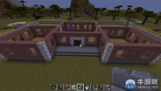 《我的世界》農(nóng)場(chǎng)別墅制作圖文教程