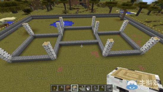 《我的世界》農(nóng)場(chǎng)別墅制作圖文教程