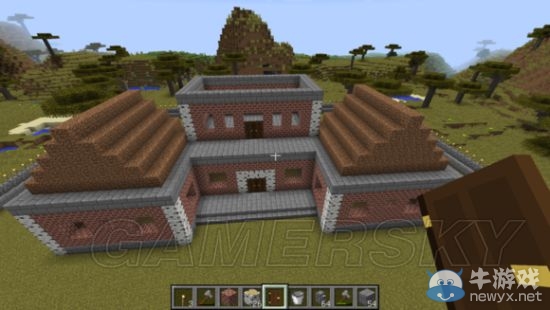 《我的世界》農(nóng)場(chǎng)別墅制作圖文教程