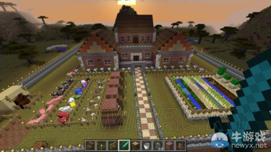《我的世界》農場別墅制作圖文教程