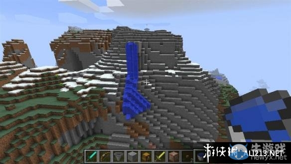 《我的世界》簡單瀑布制作方法分享