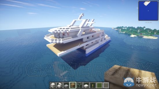 《我的世界》GTA5豪華游艇建造圖文攻略
