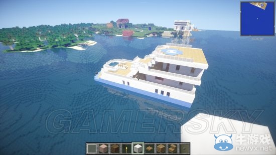 《我的世界》GTA5豪華游艇建造圖文攻略