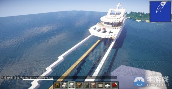 《我的世界》GTA5豪華游艇建造圖文攻略
