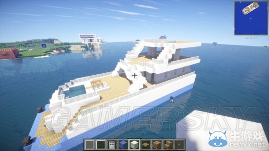 《我的世界》GTA5豪華游艇建造圖文攻略