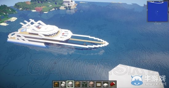《我的世界》GTA5豪華游艇建造圖文攻略