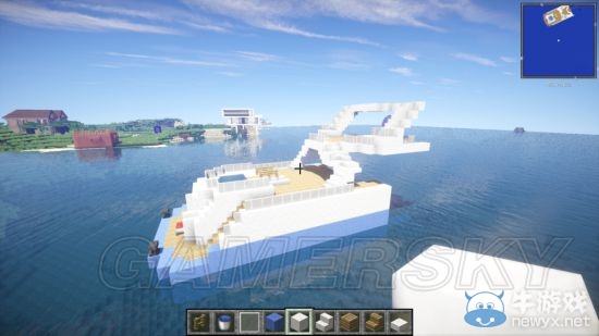 《我的世界》GTA5豪華游艇建造圖文攻略