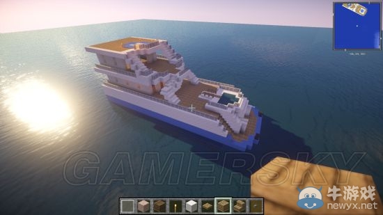 《我的世界》GTA5豪華游艇建造圖文攻略