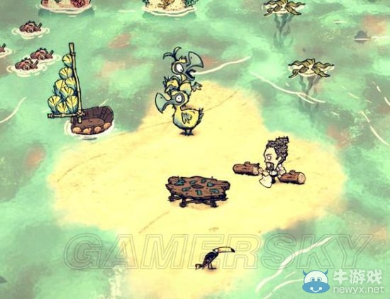 《饑荒》DLC海難渡渡鳥(niǎo)出現(xiàn)位置及捕捉方法介紹