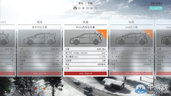 《塵埃拉力賽》全部車輛引擎馬力等數(shù)據(jù)一覽