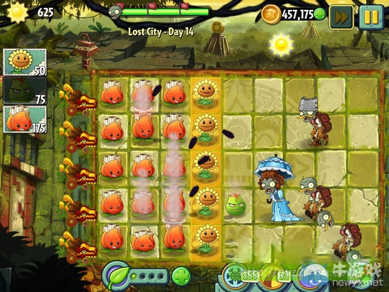 《植物大戰(zhàn)僵尸2：失落之城》攻略大全