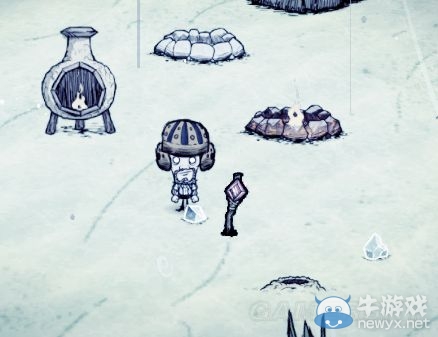 《饑荒》DLC海難黑曜石火堆防水效果測試