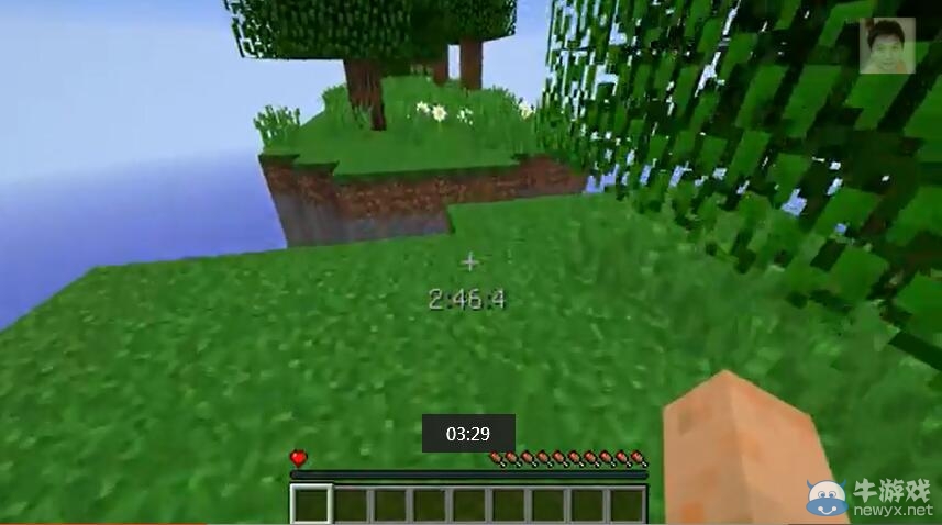 《我的世界》1.8雙人小游戲 一血跑酷競速（籽岷）視頻解說